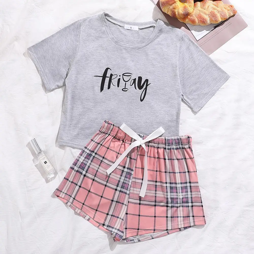 

Night Suits for Women Pajamas Set Cotton Ladies Pyjamas Pijamas for Women Two Piece Sleepwear Home Clothes Home Wear Nightwear