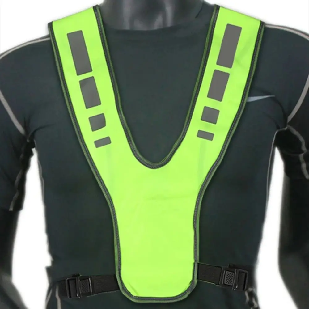 with Storage Bag Reflective Vest Lightweight Night Warning Reflective Safety Jacket High Visibility Waterproof