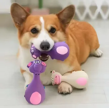 Cartoon Latex Squeaky Dog Toy 1