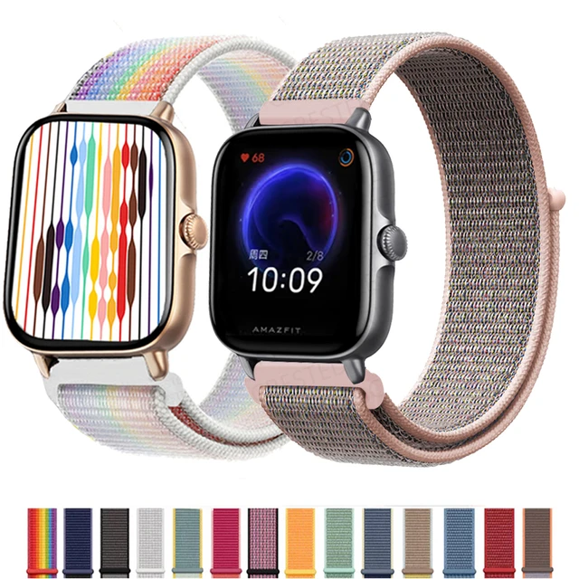 Magnetic Loop Strap For Amazfit gts 2/GTS 2 Mini/2e/stratos 3/GTR 3 Pro/GTR2/Metal  Bracelet watchband correa Amazfit bip u pro - AliExpress