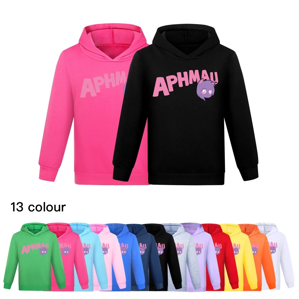 

Kawaii Aphmau Hoodie Kids Autumn Fashion Hoodies & Sweatshirts Baby Girls Pullover Coats Teenager Boys Outwear Children Clothing