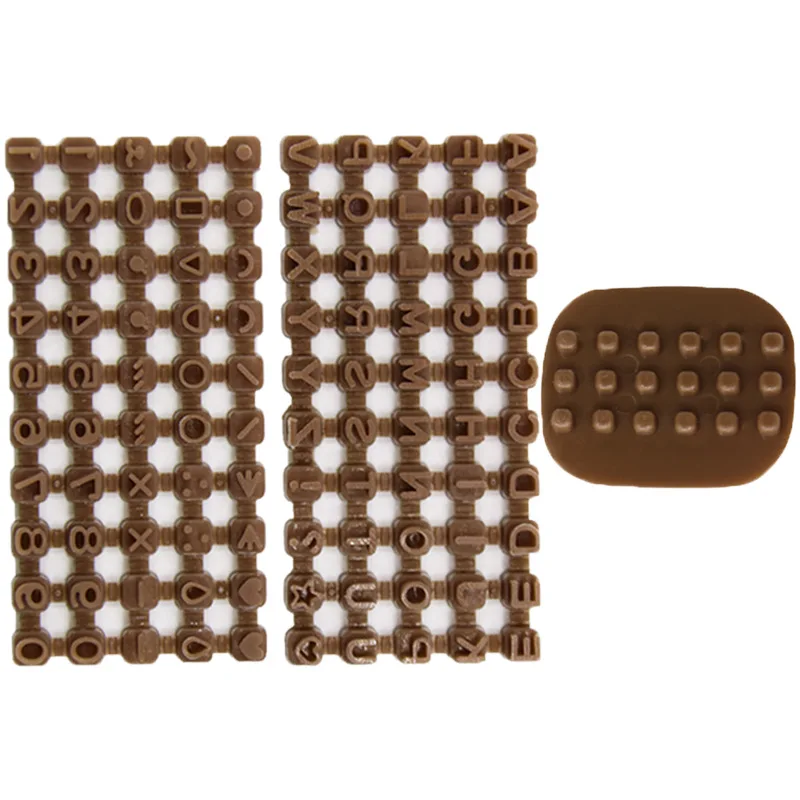 Mini Letter Stamp DIY Clay Texture Message Emboss Movable Alphanumeric Symbol Seal Pottery Ceramic Polymer Clay Earring Tools polymer clay tools pottery sculpting tools clay sculpting tools pottery tools clay craft tool