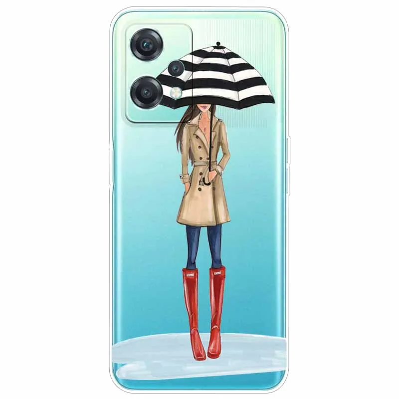 Clear TPU Soft Fashion Transparent Silicone Phone Case Cover
