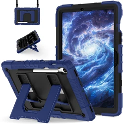 Heavy Duty Tablet Cover with Pen Holder, 10.9 inch - Tab S10 FE 10.9 inch (ZQBlack)