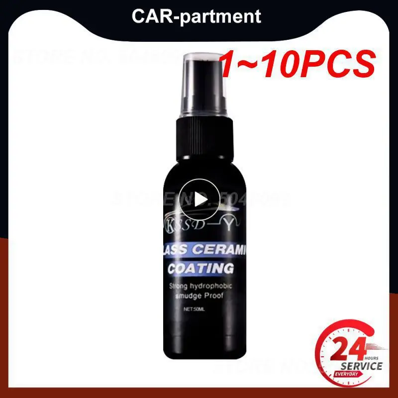 

1~10PCS All Purpose Car Glass Coating Agent Anti Rain Fog Spray Coating for Windshield Rearview Mirror Cleaner LX0E