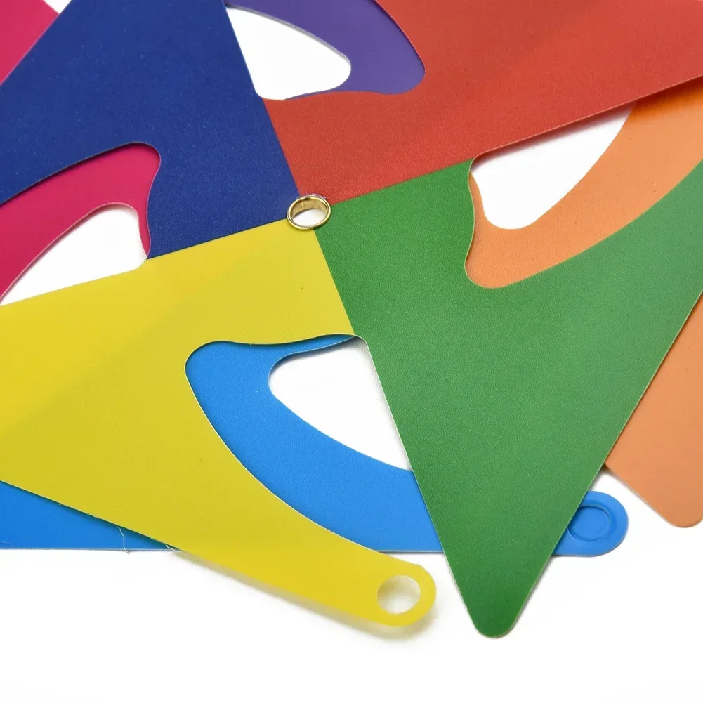 Colorful Plastic Pinwheel Set DIY Lawn Decor Wind Spinner Garden Yard Art Kids Party Toy Mix Colors For Garden Yard Decoration garden art decor wind spinner