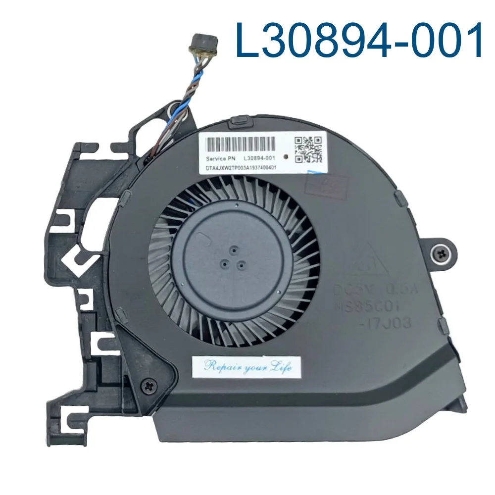 Cooling Fan Replacement for Zbook 15 G3 848252 001, 848251 001 Laptop Fan, 4 Pin DC 5V 0.5A New CPU GPU Cooling Fan, Easy Installation (CPU-GPU