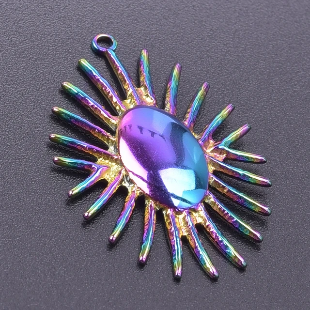 Stainless Steel Pendants Charm Unusual Set 5pcs 46