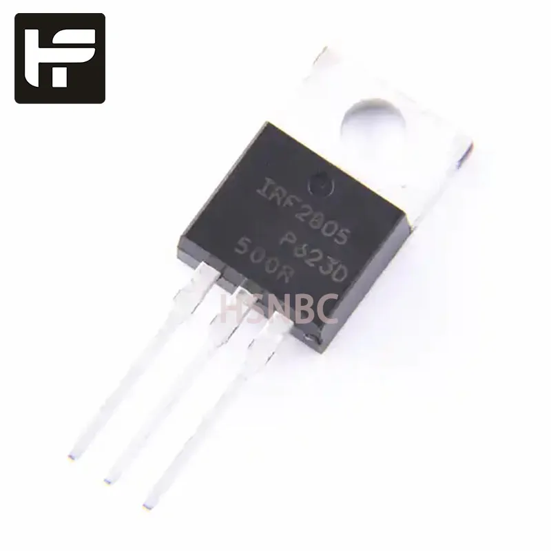 

10Pcs/Lot IRF2805 IRF2805PBF TO-220 55V 75A MOS Field-effect Transistor 100% Brand New Original Stock