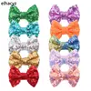10Pcs/Lot 3" Glitter Big Sequin Hair Bows Without Clips Chic Messy DIY Hair Accessories For Girls Decorat Headbands Hairpin
