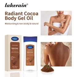Lakerain Cocoa Butter Deep Hydrating Body Gel Oil - Radiant Moisture for All Skin Types, 200ml (Body Gel Oil)