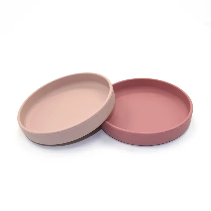 Baby Feeding Silicone Tableware Baby Products Safety Plate Children's Tableware silicone bowl silicone cutlery set silicone dinner plate