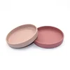 Baby Feeding Silicone Tableware Baby Products Safety Plate Children's Tableware 5