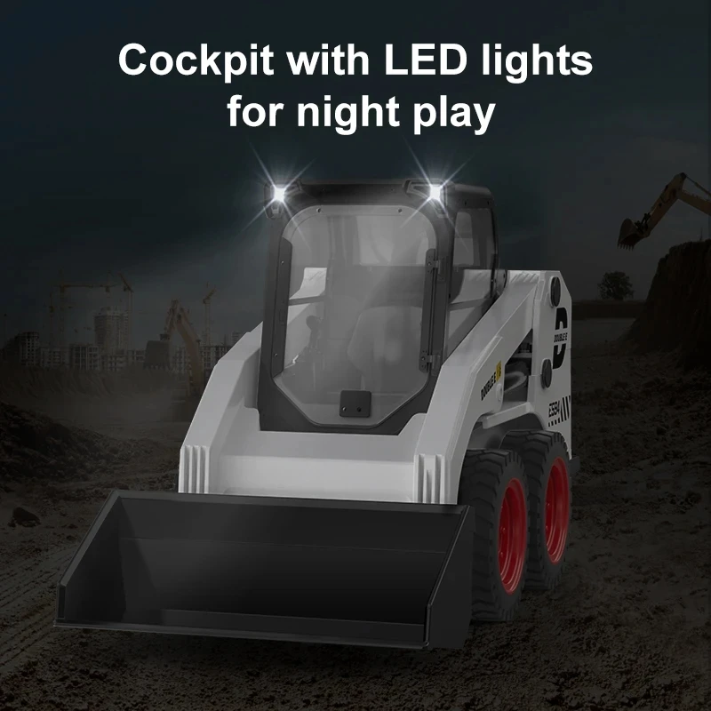 Double E RC Truck Loader E594 1/14 RC Excavator Remote Control Car Engineering Vehicles Trucks Toys for Boys Children Gift