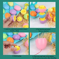 Smart egg pairing, twisted egg cognitive color and shape, children's puzzle early education simulation egg toy 2