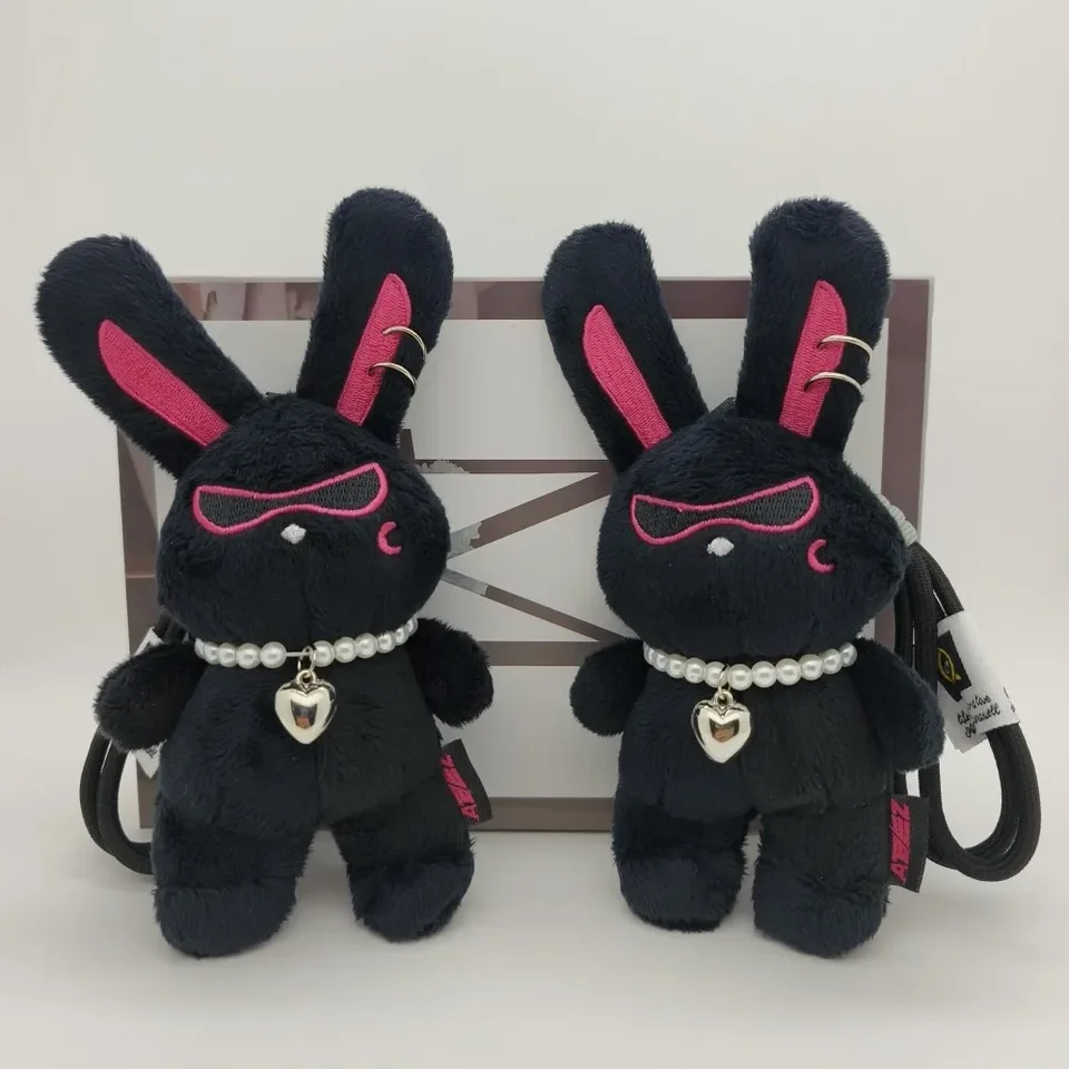 かわいいうさぎ人形のキーホルダー,動物のぬいぐるみ,女の子の