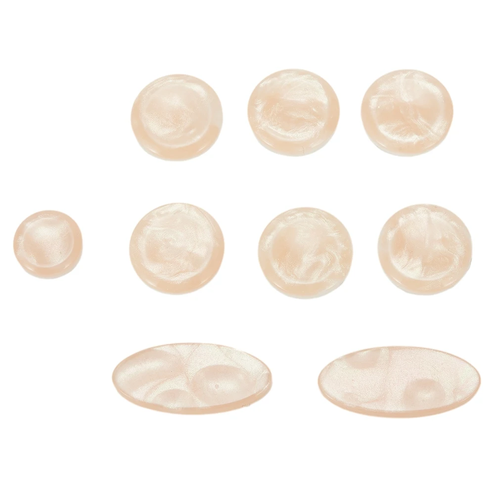 

Saxophone Key Buttons Inlays Customizable Saxophone Key Inlays Set for Alto Tenor Soprano Sax Parts Replacement