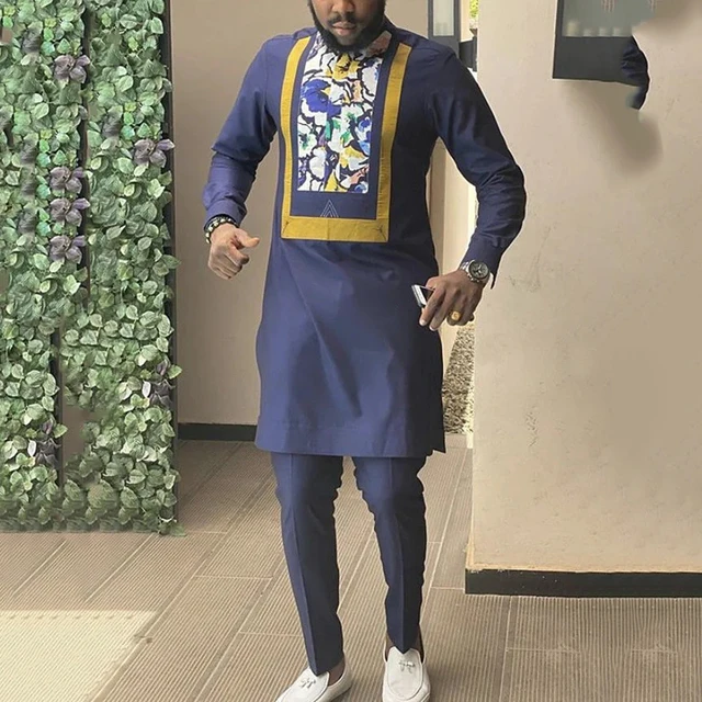 Dayo Embroidered Kaftan Outfit - Image 5