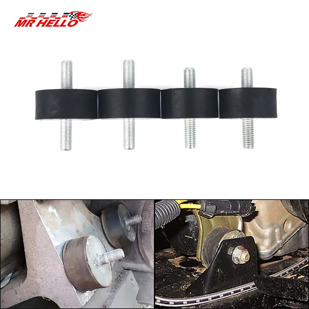 thumbnail image 2 of ATV Engine Motor Mount Kit For Polaris Sportsman 335/400/450/500/700/800 - 4pc Aluminum/Rubber 2 of 10