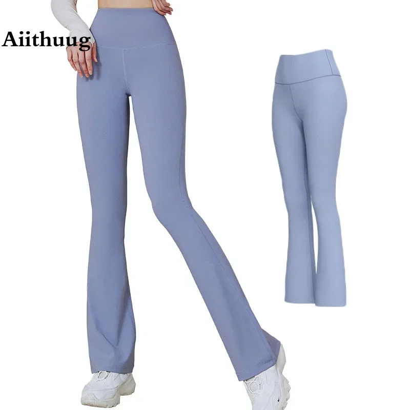 Flared Yoga Pants Women's Bell-bottom Leggings High Waist Butt Lifting Slimming Fit Workout Gym Pilates Sprotwear