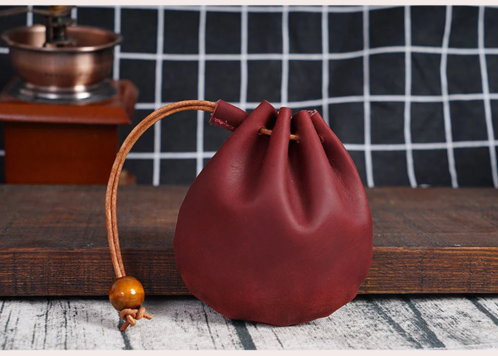 AIGUONIU Original Handarbeit Aus Echtem Leder Unisex Geldbörse Kuh Leder Münzen Geld Tasche Retro Brieftasche Tasche Geliefert – Detail 18