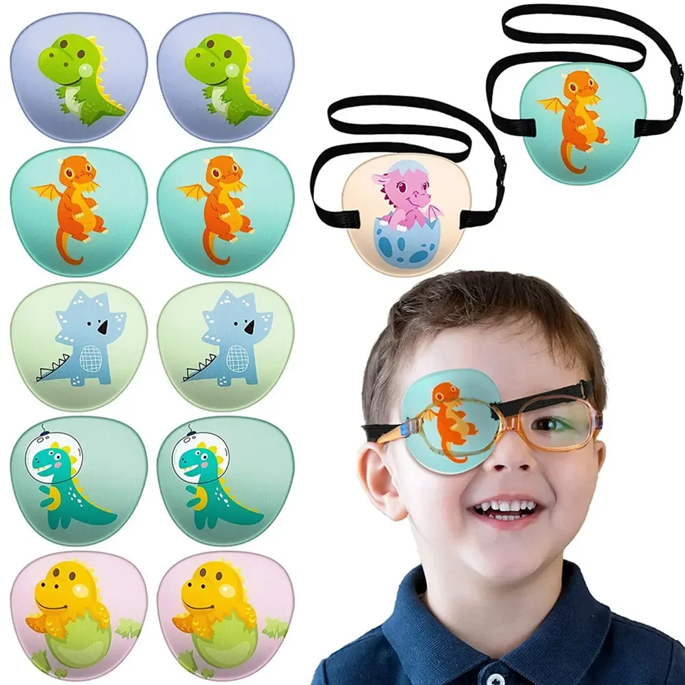 Eye Patch Children Health Care Kids Child Occlusion Medical Lazy Eyeshade For Kids Strabismus Treatment Vision Care Kit 2