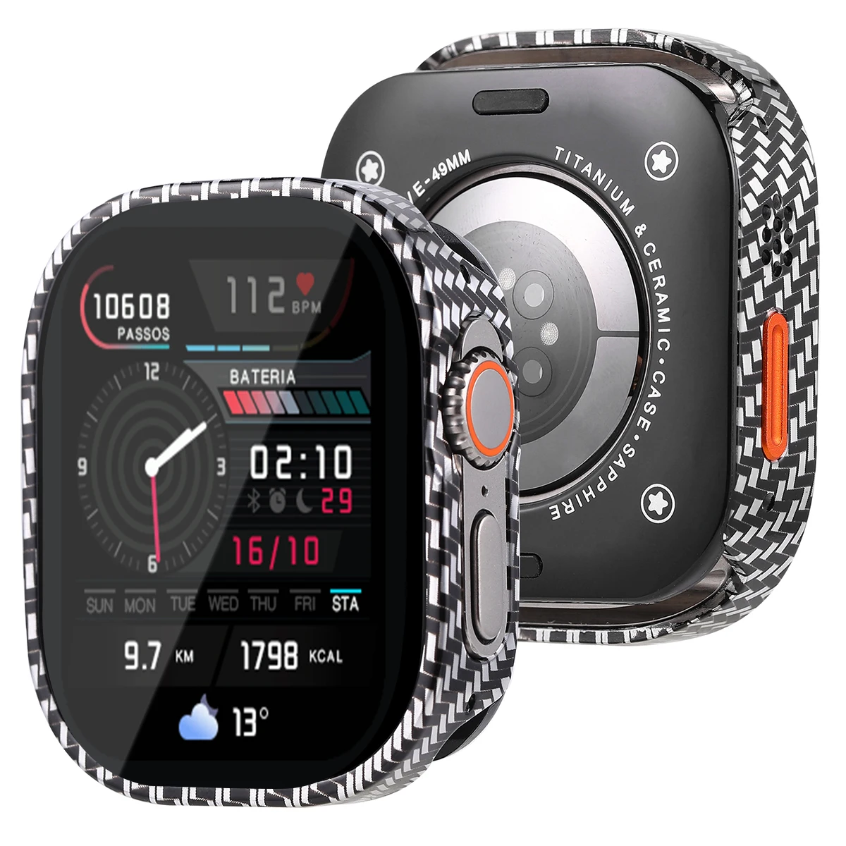 ตัวเลือกสินค้า เคสกันน้ำอลูมิเนียม Apple Watch Ultra 3/2 49-45 มม.