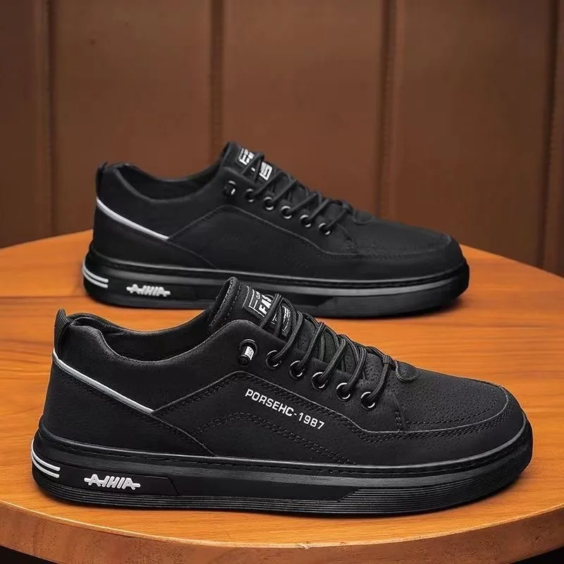 Men Casual Shoes Platform Male Sneakers 2025-New Vulcanized Shoes for Men Casual Running Shoes Large Size Hot Sapatos Masculinos - 2