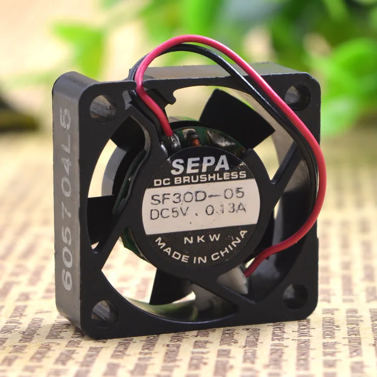 Фото SEPA SF30D-05 3010 DC5V 0.13A 3 CM 2 провода Охлаждающий вентилятор №2