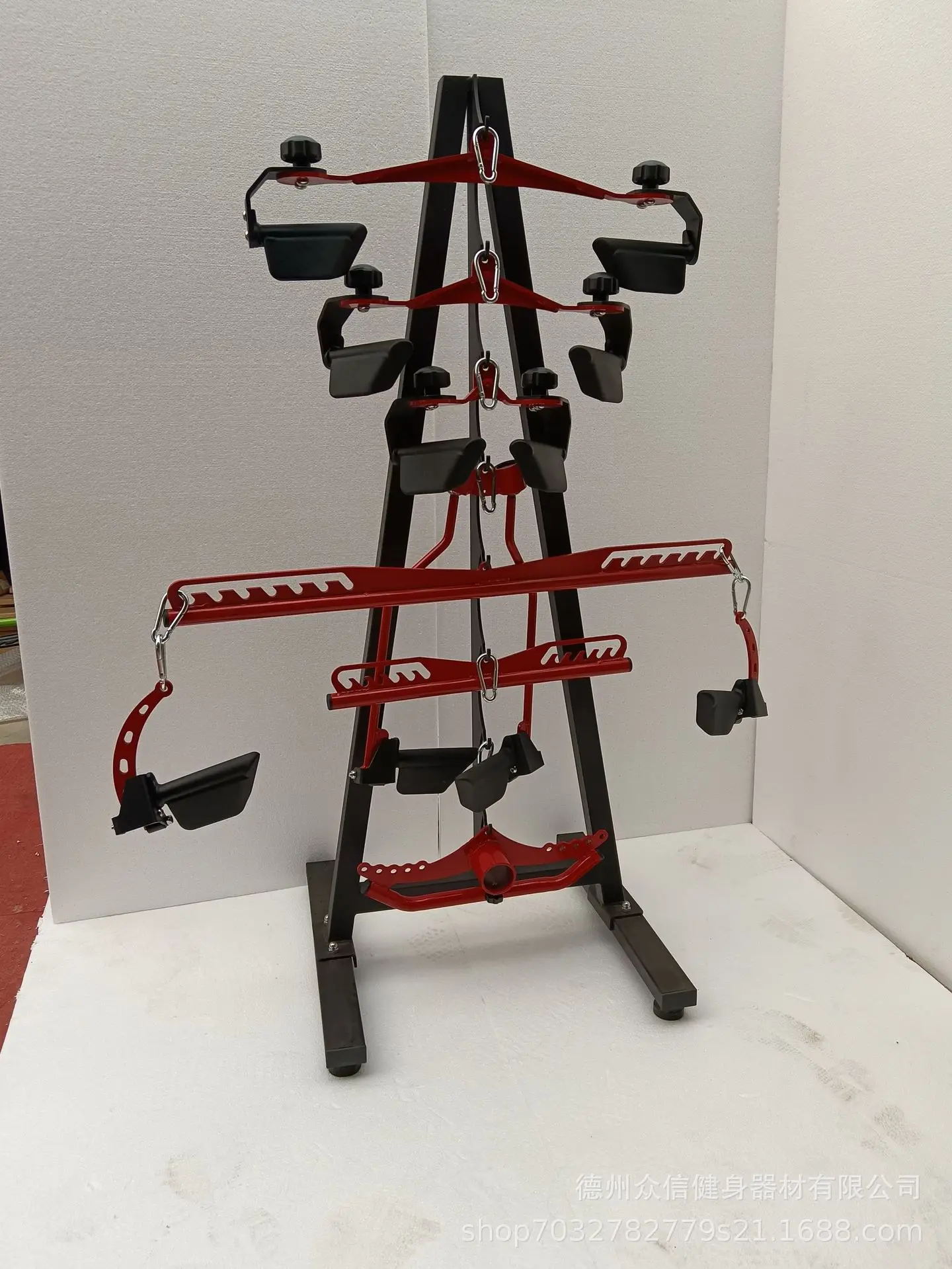 Maquina Gimnasio Accesorio De Cable Con Mango, Accesorios Para Máquina De Entrenamiento De Pesas De Una Sola Fila Para Gimnasio En Casa | En Línea Accesorios Gimnasio
