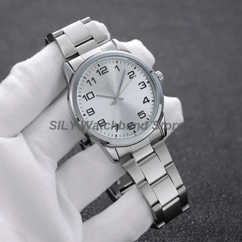 Universal Stainless Steel Folding Buckle Sports Watchband Strap