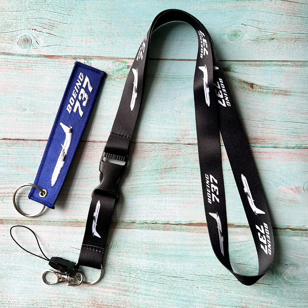 1 セットボーイング 737 ストラップキーチェーンセットネック