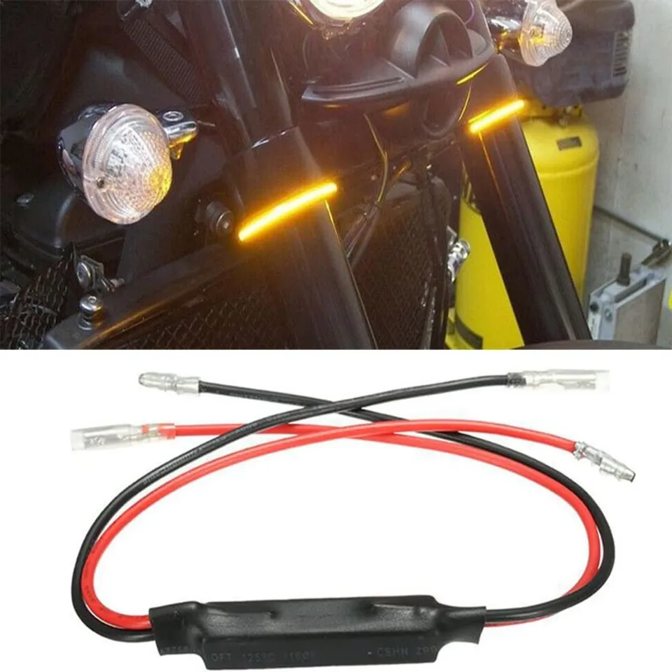 Lot De 4 Résistances Pour Clignotants LED Moto - 10 Ohm, 12-15V - Évite Le Clignotement Rapide Après Passage Aux LED