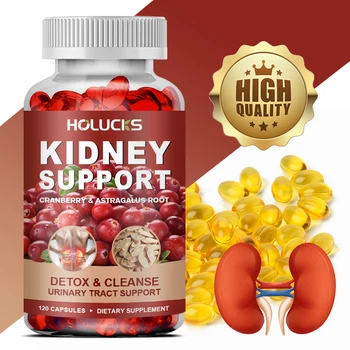 Kidney Cleanse Supplement, Promote Detox&Repair, for Bladder & Urinary Tract Health,Boost Energy, Support Normal Kidney Function 1