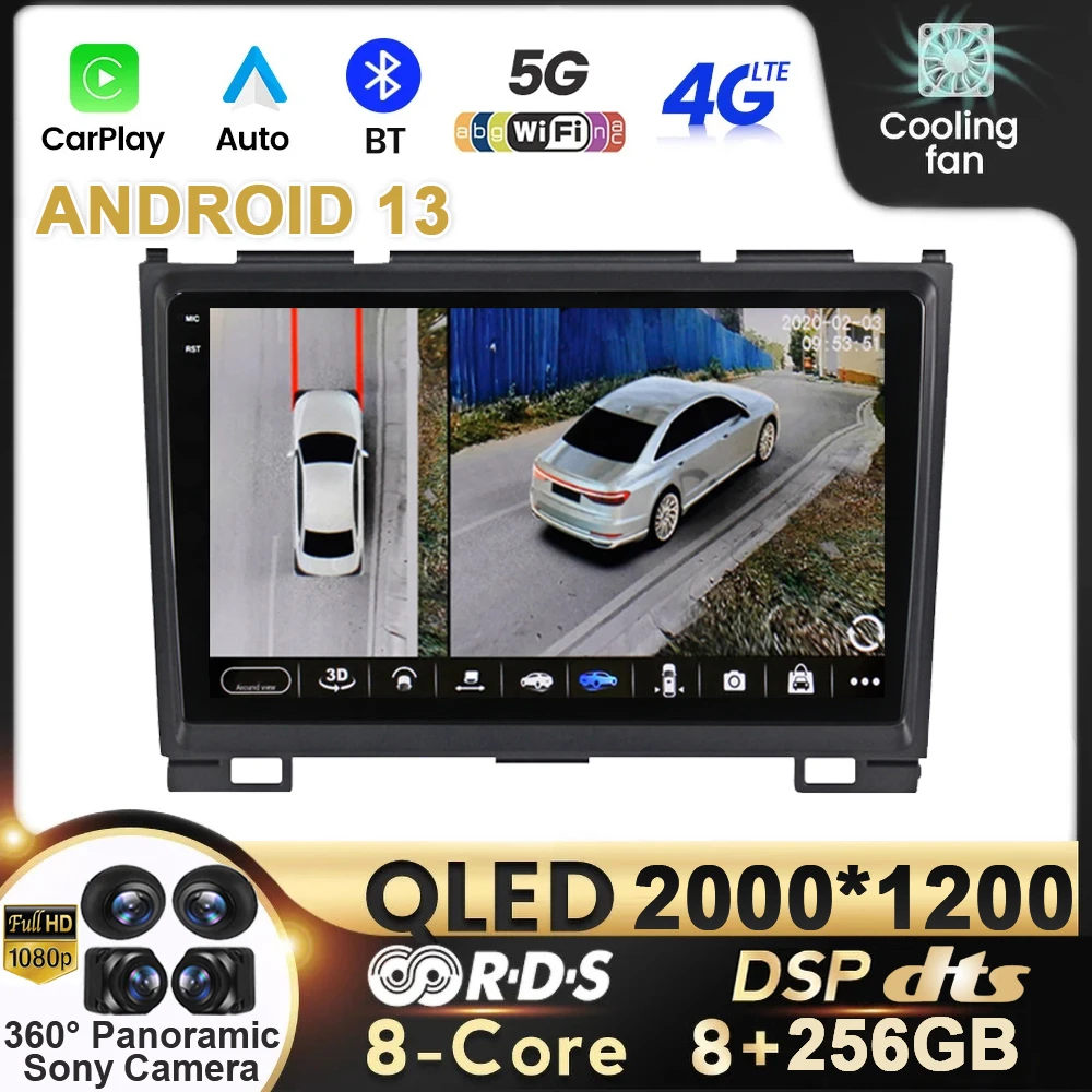 

Android 13 Car Radio For Haval Hover Great Wall H3 H5 2011-2016 QLED Multimedia Video Player Navigation GPS 2din DVD Head Unit
