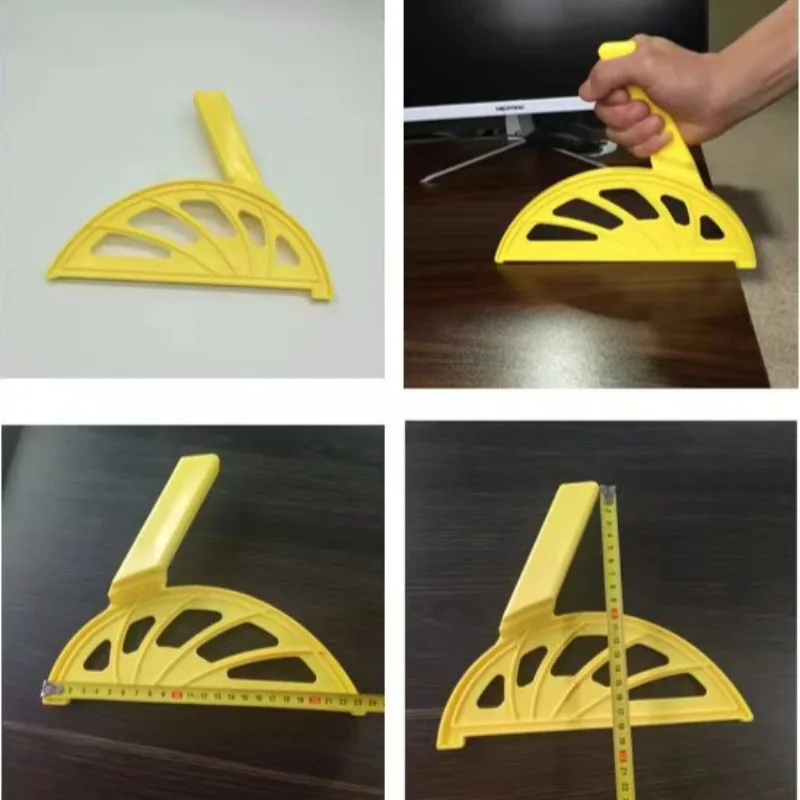 Push Block Adjustable Wood Spacing Guide Grip Safety Tool for Table Saws Router Tables Jointers Offset Handle Push Stick