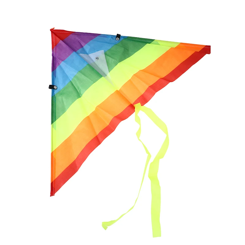 

Rainbow Kite With 50 Meter Kite Line Children Flying Bird Kites Windsock Outdoor Toys For Kids Gift Garden Cloth Toy