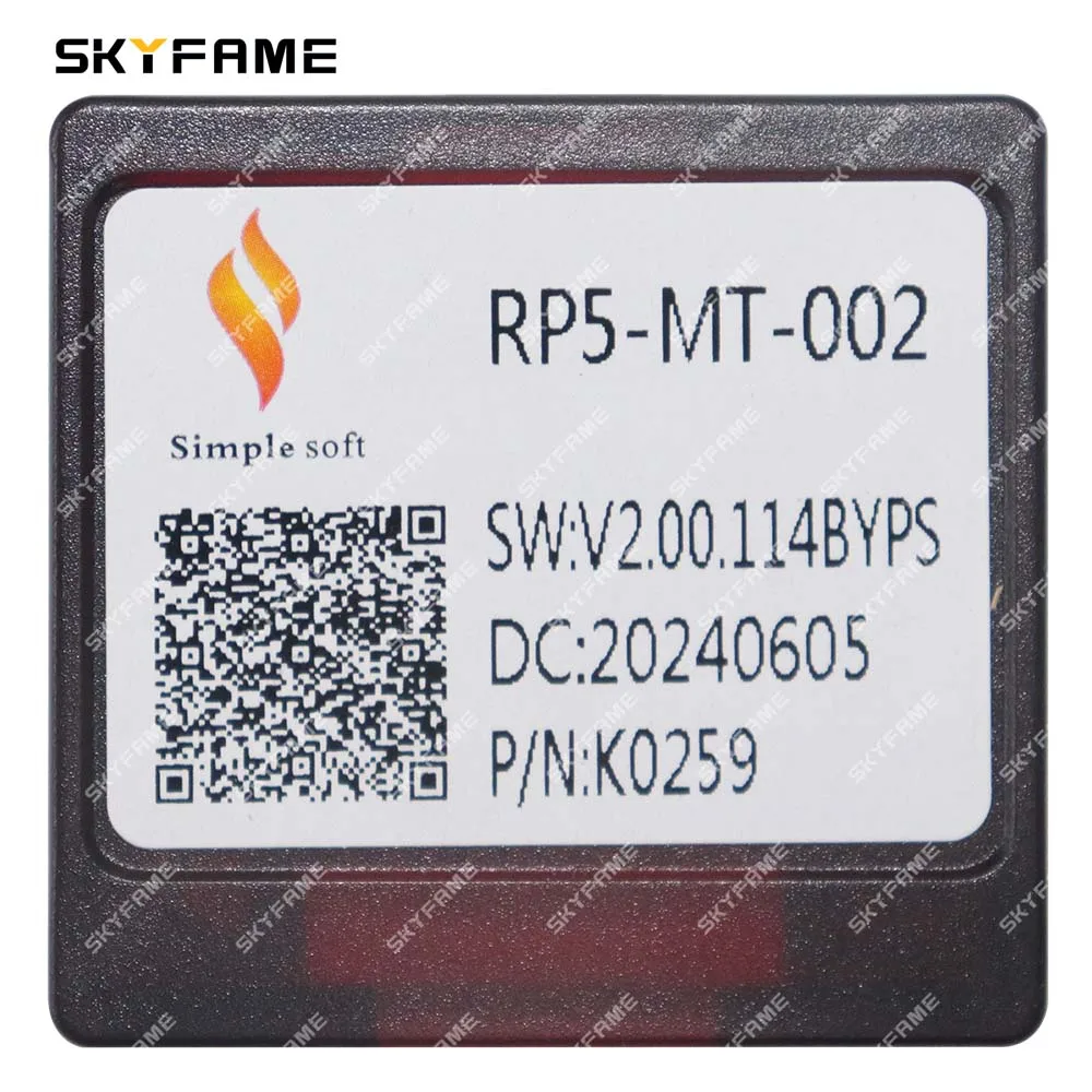 SKYFAME Car 16pin Wiring Harness Adapter Canbus Box Decoder Android Radio Power Cable RP5-MT-002 For Mitsubishi ASX RVR