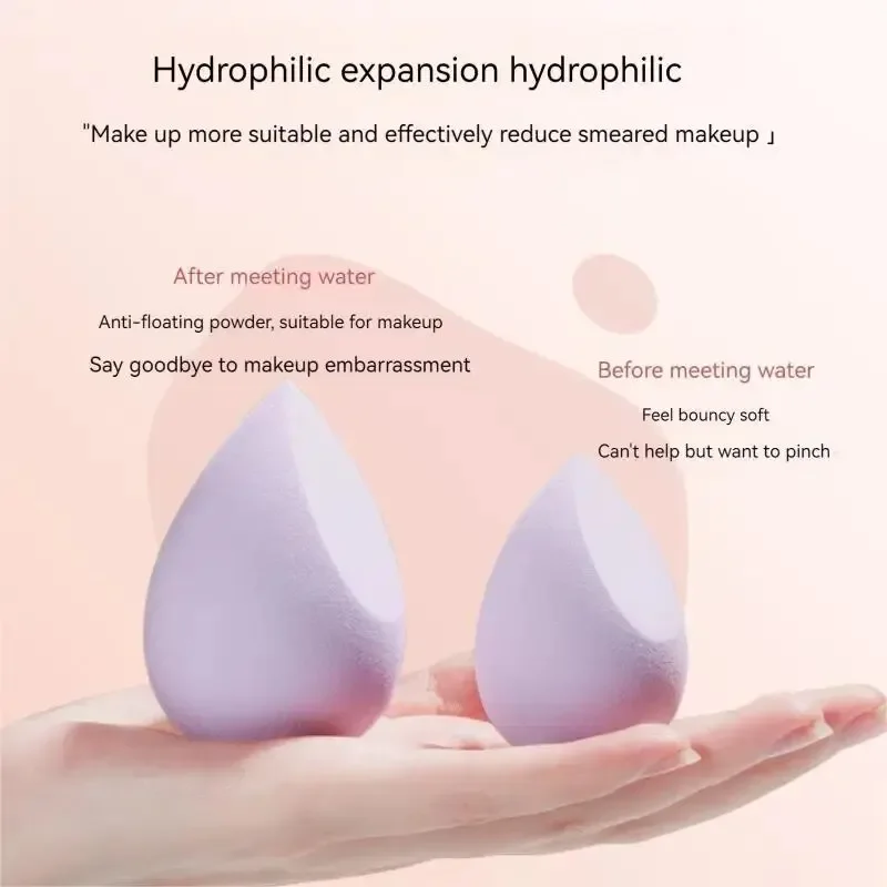 4PCS Beauty Eggs Set Seamless Smudging More Hygienic Prevents Bacteria Buildup Create A Flawless Makeup Look Beauty Egg Case