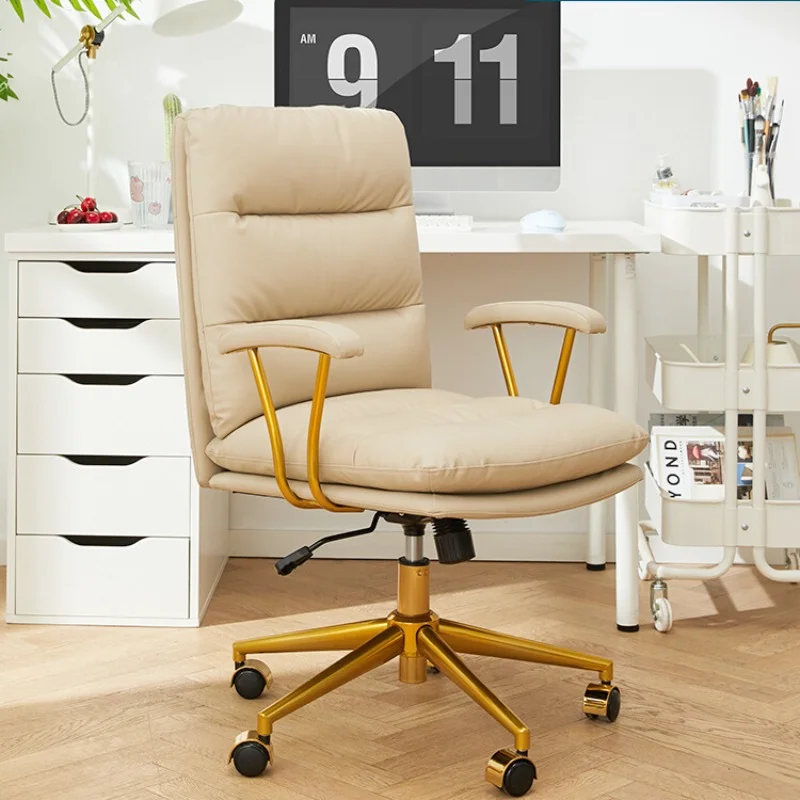 

Desk Study Office Chair Bedroom Ergonomic Comfortable Home Office Chair Computer Swivel Silla Escritorio Salon Furnitures QF50BG