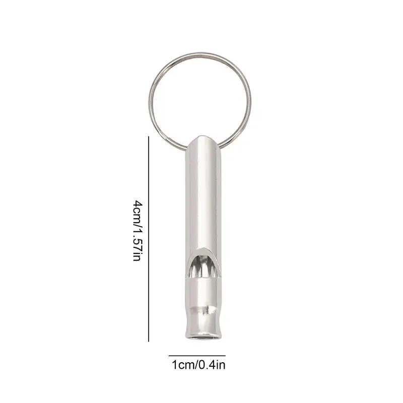 Ultrasonic Dog Whistle Aluminum Alloy Dog Recall Whistle Anti Barking Ultrasonic Tool Portable Training Behavior Aids Stop