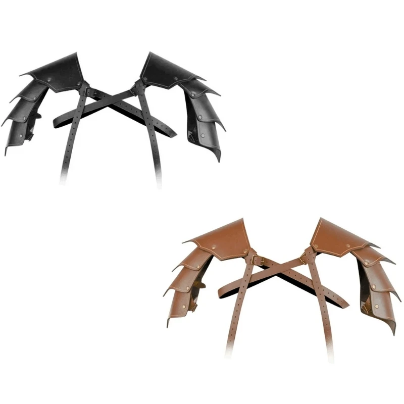 

Shoulder Armors Buckled Steampunk Chest Harnesses for Party Cosplays Halloween