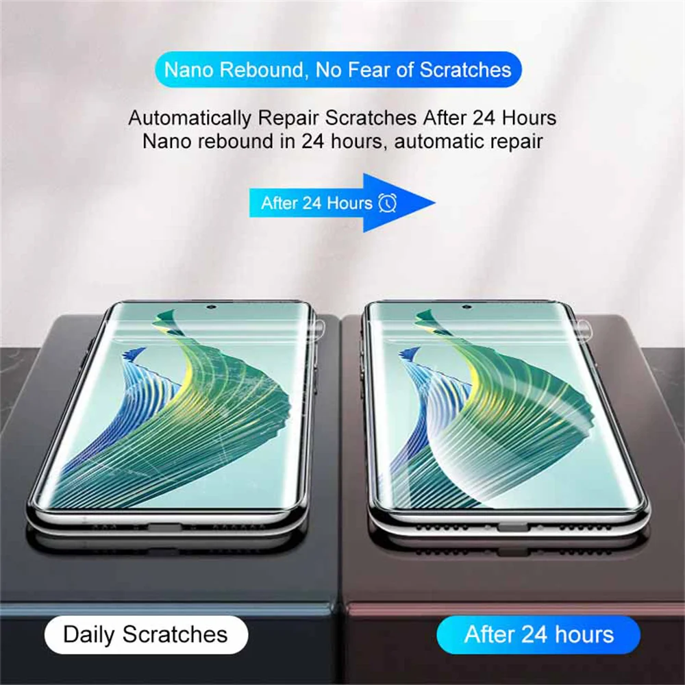 Soft Pelicula Hidrogel For Honor Magic 5 Lite 5G Screen Protector Hanor Magic5 Pro Hydrogel Film Honor Magic 4 Lite Water gel Front +Camera Film