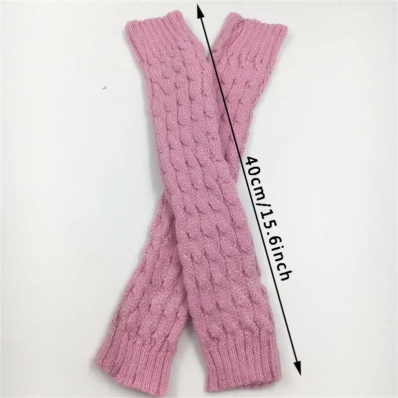 Neue Frauen Herbst Und Winter Beinlinge Kapron Hanf Blumen Kneepad Bein Wärmer Weibliche Mädchen Pile Haufen Socken Sport Sicherheit – Detail 1