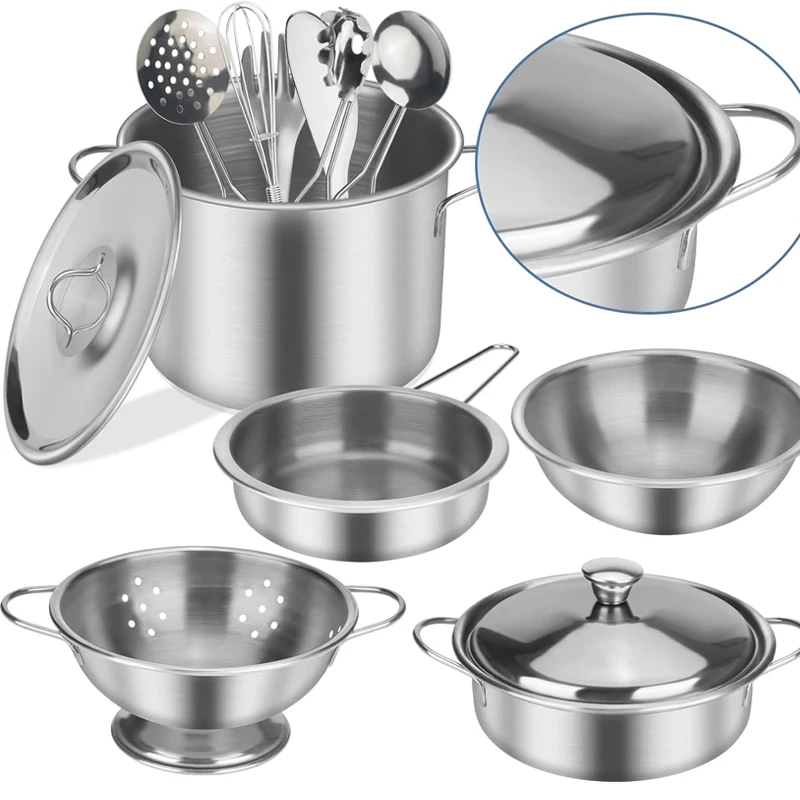Mini Stainless Steel Kitchen Toy 4