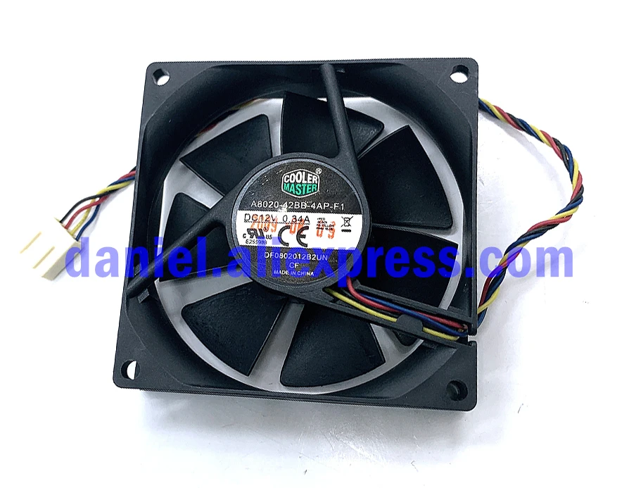 

A8020-42BB-4AP-F1 8020 12V 0.34A CPU power desktop chassis pwm temperature control large air volume fan