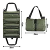 Multi-Purpose Roll Up Tool Bag Canvas Tool Organiser Hardware Tool Organizer Bucket Roll Up Electrician's Bucket Car Suspension 4