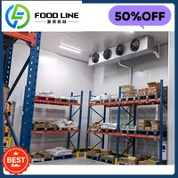Stockage des aliments, salle froide, promenade dans le congélateur, stockage au froid, réfrigération, promenade dans les supports plus frais 1