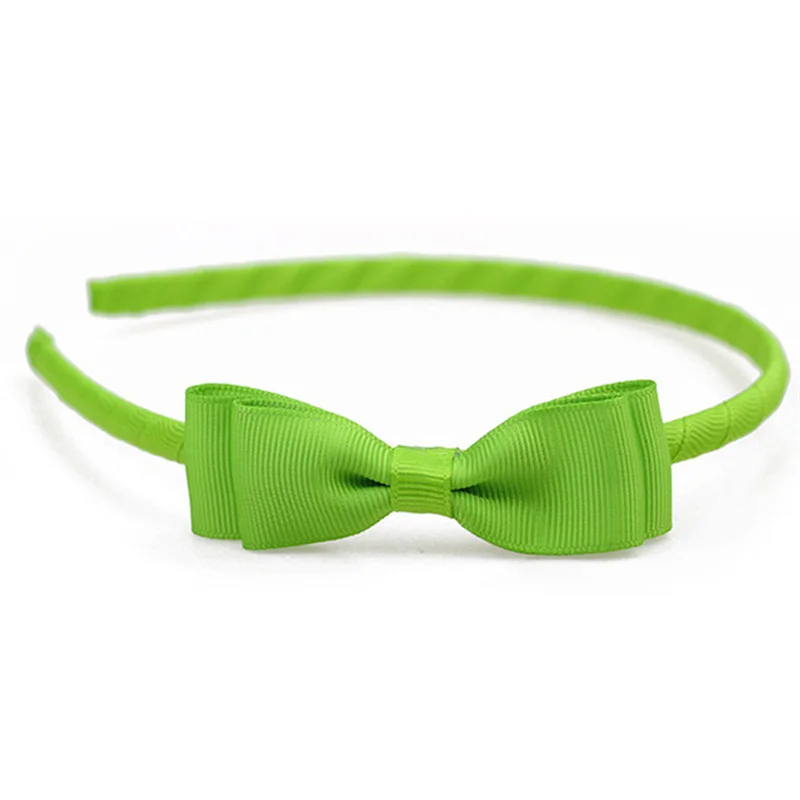 Einfache süße Schleife Haarbänder Stirnband Kinder Mädchen Kinder Baby Scrunchy Haar Kopf Hoop Band Zubehör Kopfschmuck Kopfbedeckung Ornament – Detail 13