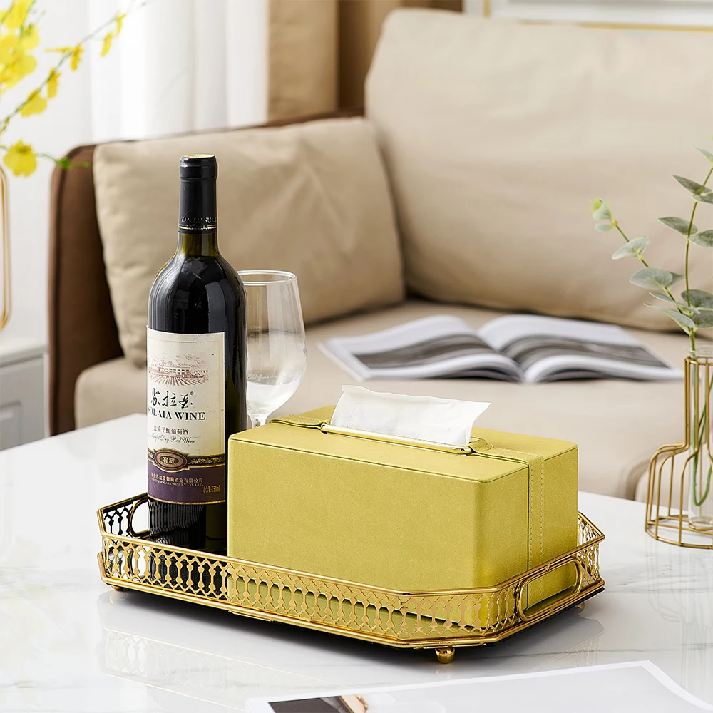 

Minimalism Leather Tissue Box Classical Home Decor Napkin Holder Toilet Holder Handkerchief Box Tissue Holder Wet Wipes Holder